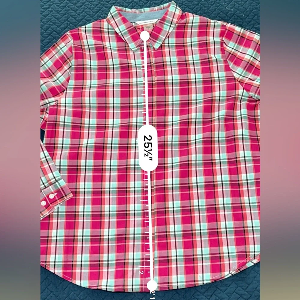 Allison Daley‎ Set of 3 Plaid Shirts Size 18